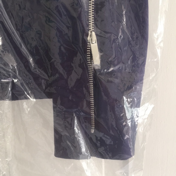 • NWT • $498 WORTH NY Purple Moon Scuba Style Jacket - Picture 7 of 16